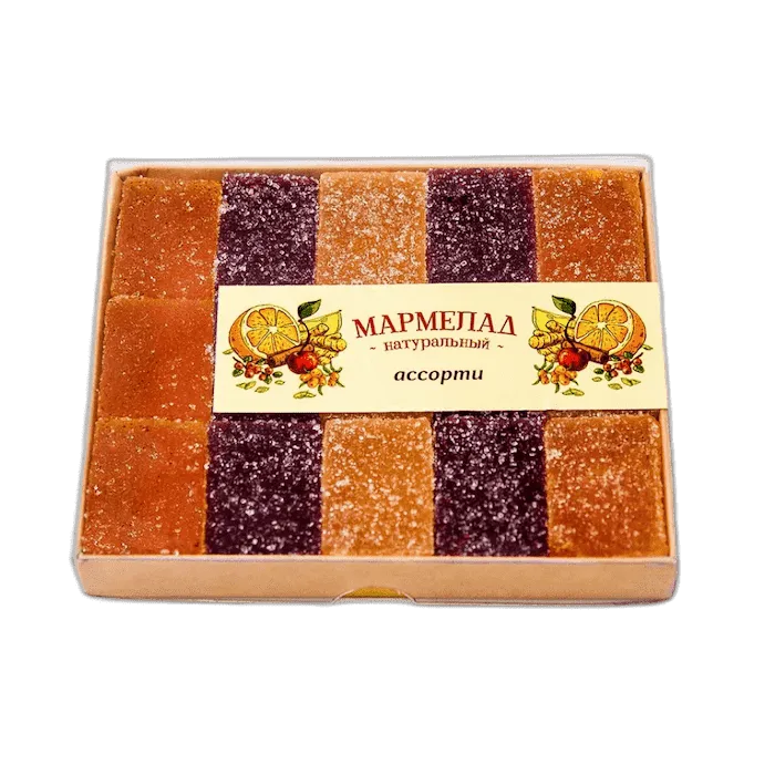 Мармелад натуральный Ассорти, 195г